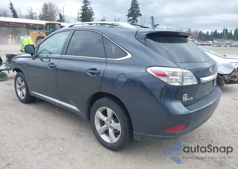2010 Lexus Rx 350 z USA, uszkodzony, nr VIN 2T2BK1BA0AC069921